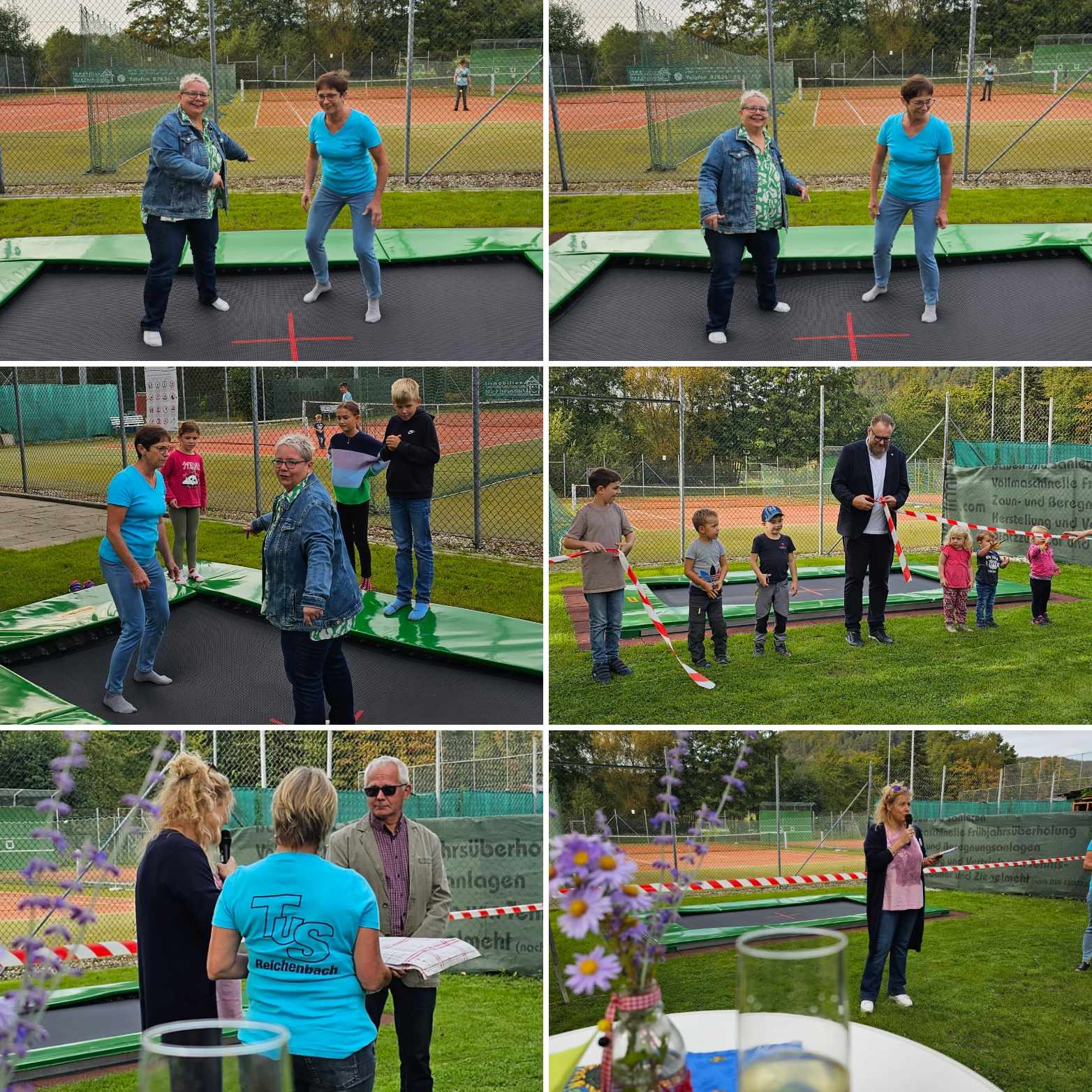 NEUES TRAMPOLIN DANK DER JULABO STIFTUNG